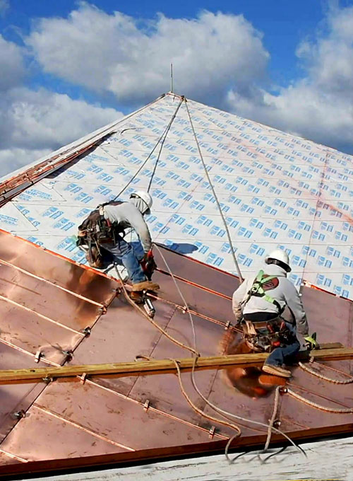 ADDISON COPPER ROOFS COMPANY NEAR ME